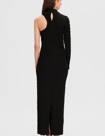 Rochie maxi Selected, negru