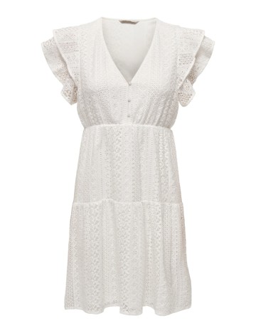 Rochie mini Only, alb