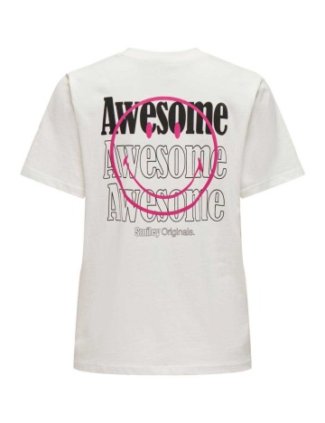 Tricou Only, alb