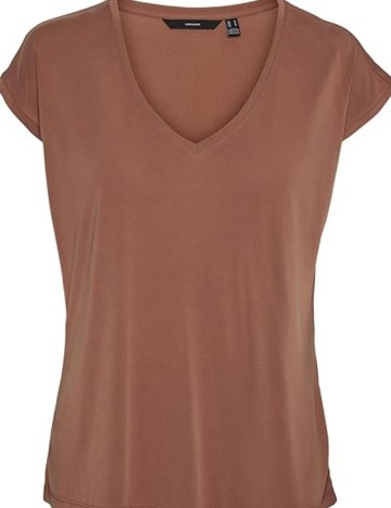 Tricou Vero Moda, cărămiziu