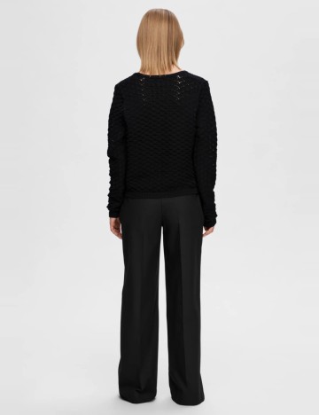 Cardigan Selected, negru