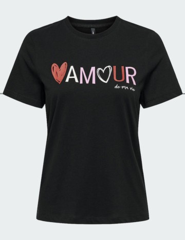 Tricou Only, negru
