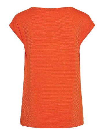 Tricou Pieces, portocaliu