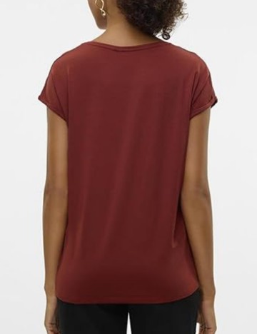 Tricou Vero Moda, cărămiziu