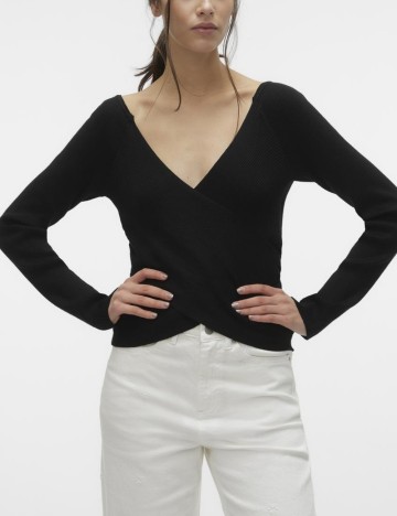 Bluză Vero Moda, negru