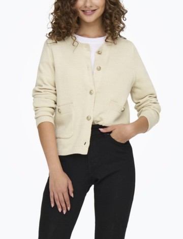 Cardigan Only, crem