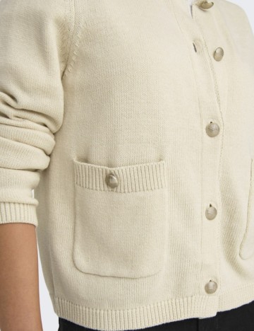 Cardigan Only, crem