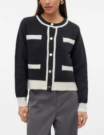 Cardigan Vero Moda, negru