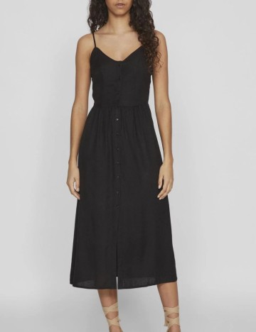 Rochie midi Vila, negru