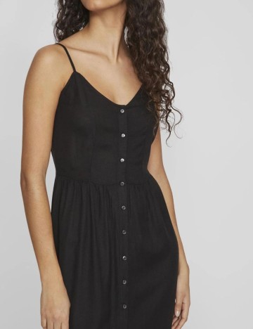 Rochie midi Vila, negru