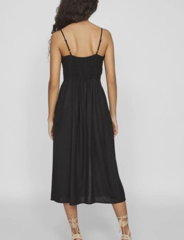 Rochie midi Vila, negru