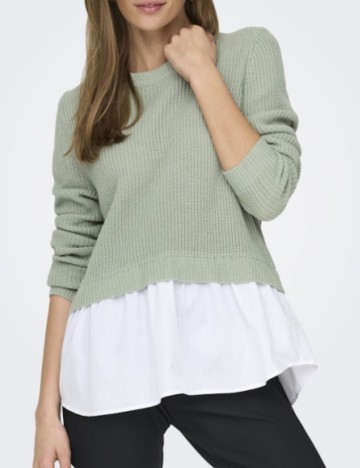 Pulover Only, verde