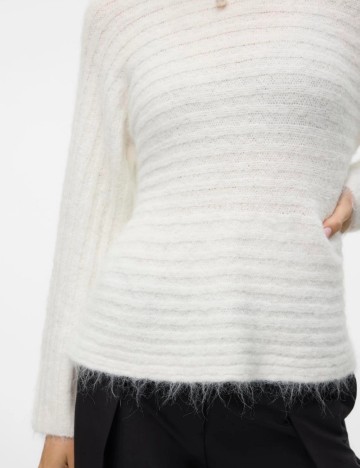 Pulover AWARE by VERO MODA, alb