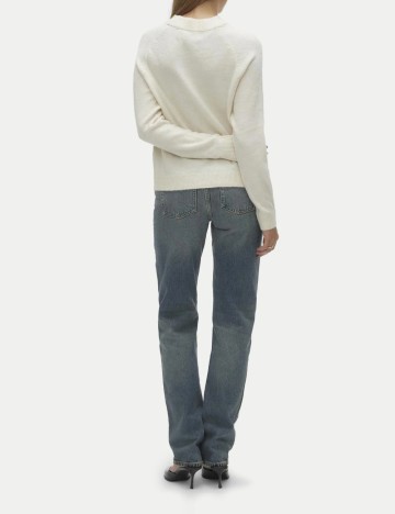 Pulover Vero Moda, crem