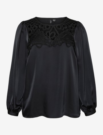Cămașă Vero Moda, negru