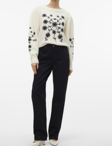 Pulover Vero Moda, crem