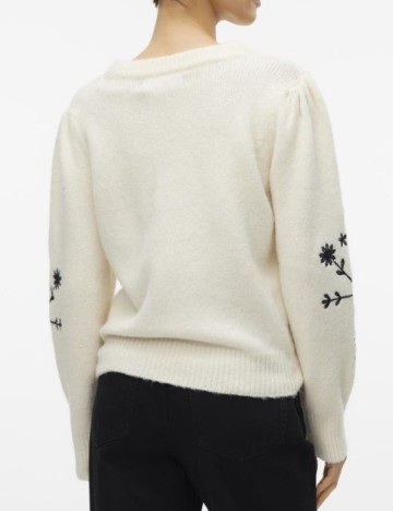 Pulover Vero Moda, crem