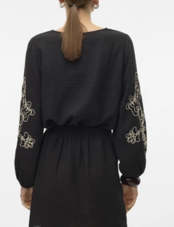 Cămașă Vero Moda, negru