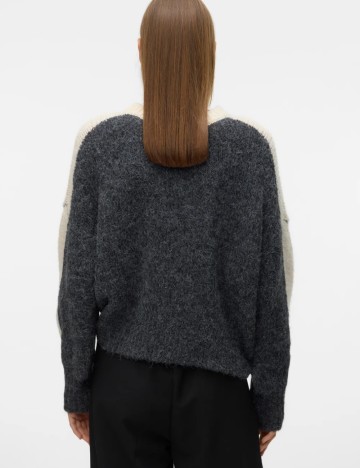 Pulover Vero Moda, gri
