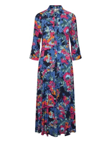 Rochie maxi Y.A.S, mix culori