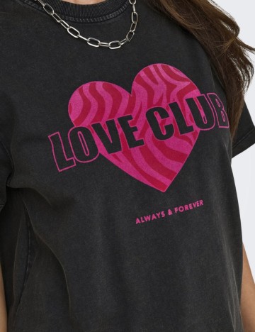 Tricou Only, gri
