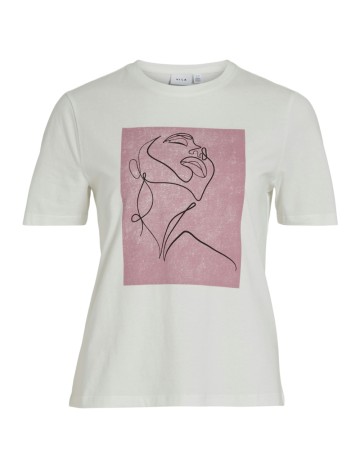 Tricou Vila, alb