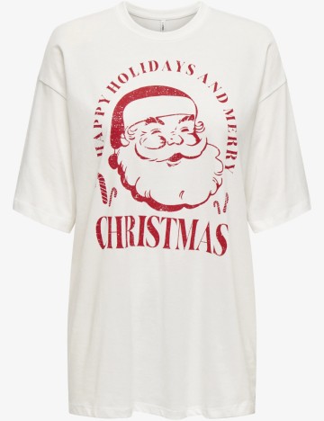 Tricou Only, alb