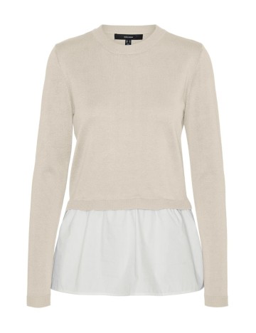 Bluză Vero Moda, crem