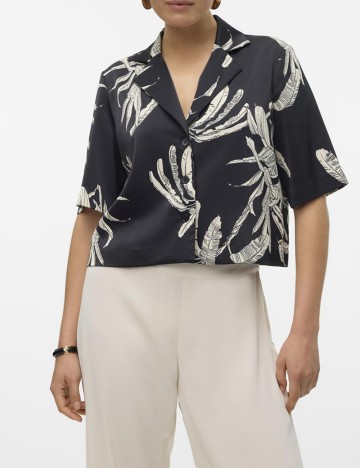 Cămașă cu mânecă scurtă Vero Moda, mix culori