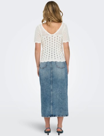 Tricou Only, alb
