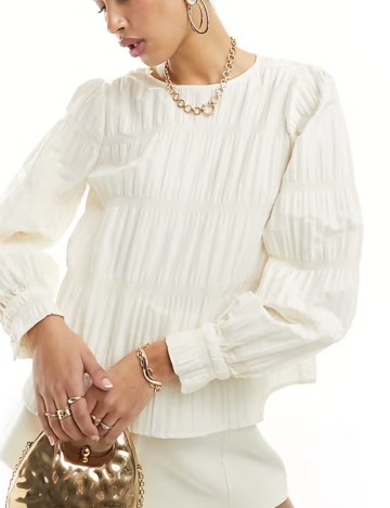 Cămașă Vero Moda, alb