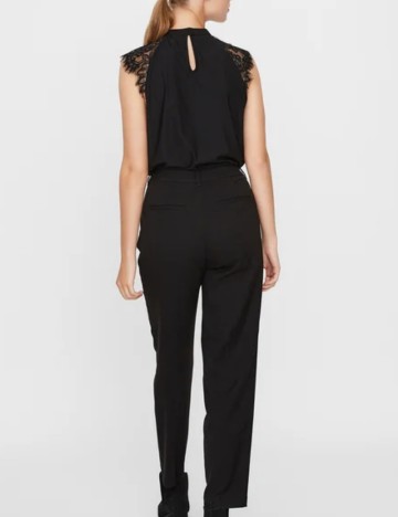 Cămașă cu mânecă scurtă Vero Moda, negru