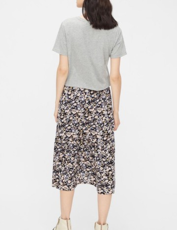 Tricou Pieces, gri