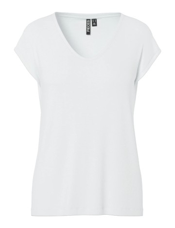Tricou Pieces, alb