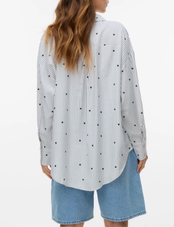Cămașă Vero Moda, alb