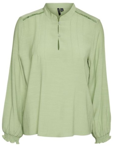 Cămașă Vero Moda, verde