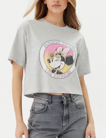 Tricou Only, gri