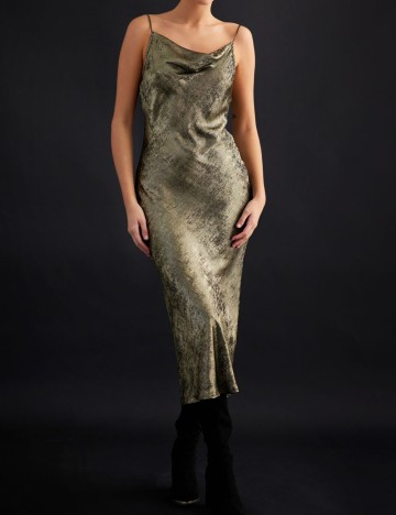 Rochie maxi Vero Moda, kaki