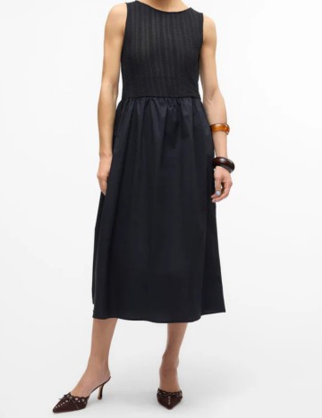Rochie midi Vero Moda, negru