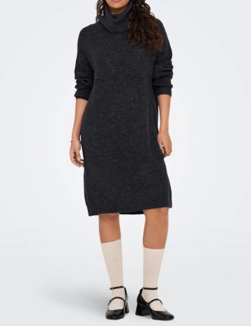 Rochie midi Only, gri