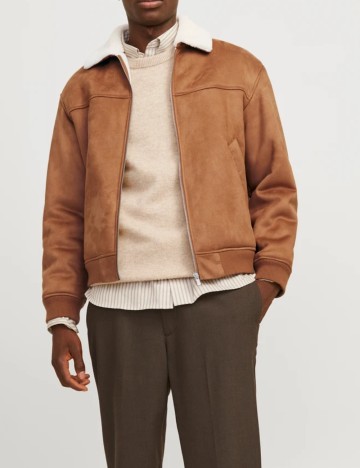 Jachetă Jack & Jones, maro