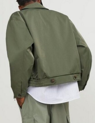 Jachetă Jack & Jones, verde