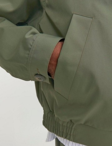 Jachetă Jack & Jones, verde