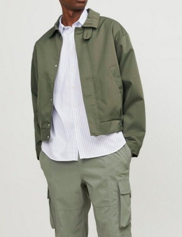 Jachetă Jack & Jones, verde