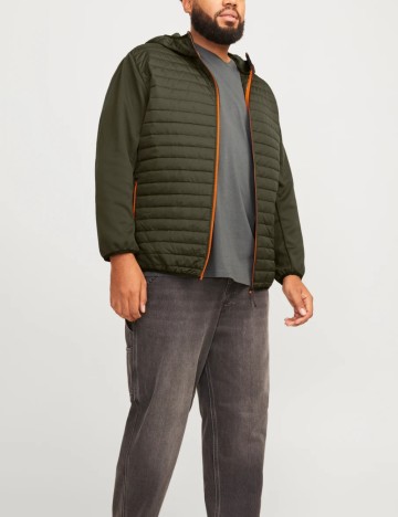 Jachetă Jack & Jones, kaki