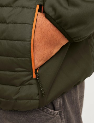 Jachetă Jack & Jones, kaki