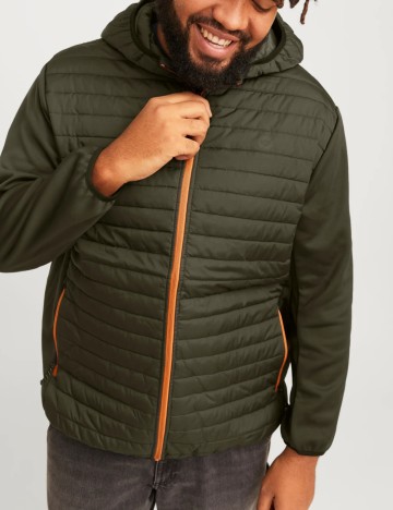 Jachetă Jack & Jones, kaki