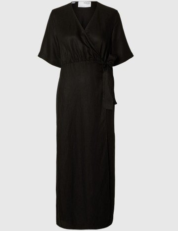 Rochie midi Selected, negru