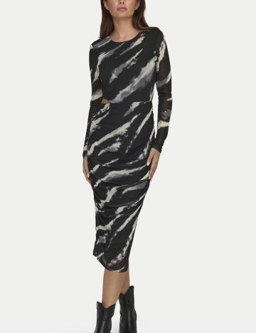 Rochie maxi Only, mix culori