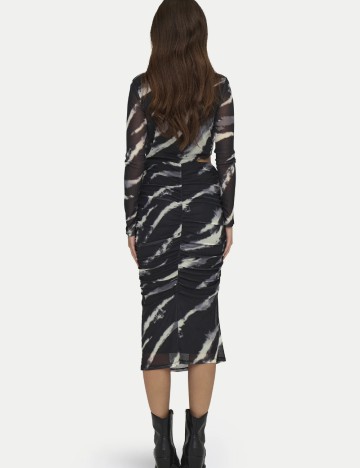 Rochie maxi Only, mix culori